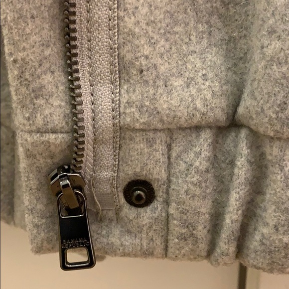 π€ Brand new Banana Republic soft grey wool jacket - Picture 8 of 8